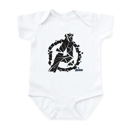 

CafePress - Avengers Endgame Black Logo Baby Light Bodysuit - Baby Light Bodysuit Size Newborn - 24 Months