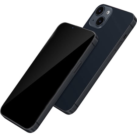 [Metallic] Dummy Phone Display Model Compatible with Apple iPhone 1313Non-Working Upgraded Metal Frame (13 Black blackscreen)