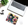 Anime My Hero Academia Rubber Mousepad with Lock Edge, Desk Mat
