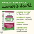thumbnail image 3 of Swanson Women's Daily Probiotic + Prebiotic Fos 35 Billion Cfu 60 Vegan Caps, 3 of 7