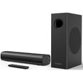 thumbnail image 1 of RIOWOIS Sound Bars for Smart TV with Subwoofer, 2.1 Deep Bass Small Soundbar Home Theater Surround System Speaker with 4 Inch Subwoofer, Bluetooth/Optical/, 1 of 6