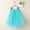 Light Blue, variant on Girls Tutu Skirt Elastic Waist A-Line Tulle Party Dance Skirt for Kids 4-14Y