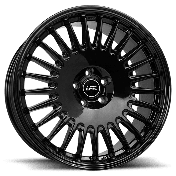 LUXXX LFF 03-HARTO 20X11 5X120 33ET 66.6CB GLOSS BLACK WHEEL
