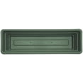 thumbnail image 4 of Dura Cotta 30" Basil Resin Rectangle Window Box Planter with Saucer Tray for Indoor and Outdoor Gardening, 4 of 5
