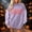 T98# Purple, variant on Merry Christmas Oversized Sweatshirts for Womens Oversized Plaid Mock Neck Pullover Tops Fall Y2K Color Block Plaid Long Sleeve Christmas Sweatshirts Orange,XL