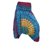 <mark>Mogul</mark> Women's Indian Harem <mark>Pant</mark> Pink Mandala Print High Waist Yoga <mark>Pant</mark>s