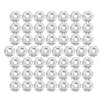 thumbnail image 1 of STRANDCHIC 50pcs Lock Fasteners Stainless Steel 304 For DIY Enthusiasts Hexagonal, 1 of 5