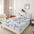 thumbnail image 4 of Castle Fairy Boys Girls Flying Mallard Duck Bed Sheets,River House King Sheets, 4 of 7