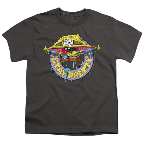 Spongebob Stay Pretty Unisex Youth T Shirt