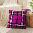 thumbnail image 4 of LALILO Throw Pillow Covers Lumberjack Trendy Hipster Tartan And Cushion Cover 18" x 18", 2662 Pack, 4 of 6