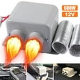 YTBW 600W 12V Universal A/C Evaporator Unit Kit Heater Under Dash Heat