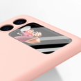 thumbnail image 5 of MonsDirect for 6.7 inch Samsung Galaxy Z Flip 3 5G Case 2021, Slim Hard PC Back Anti-Drop Shockproof Full Coverage with Rear screen Lens Protector Cover for Samsung Galaxy Z Flip 3, Pink, 5 of 6