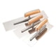 thumbnail image 1 of 3 Pieces Flat Drywall Trowel, Stainless Steel Plastering Trowel, Masonry Finishing Trowel Sets with Wood Handle, 1 of 5