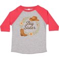 thumbnail image 3 of Inktastic Big Sister Cowgirl Boys or Girls Toddler T-Shirt, 3 of 5