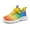 sneakers 140#Multicolour, variant on WAYUTE Girls Sneakers Gradient Color Mesh Breathable Sports Footwear for Toddler Kids Walking Shoes Casual Outdoor