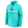 thumbnail image 2 of Men's Fanatics Light Blue Seattle Kraken Authentic Pro Rink Hoodie, 2 of 6