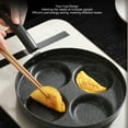 thumbnail image 3 of 4 Hole Omelet Maker, Hangable Safe Simple Cleaning Egg Frying Pan  Stone  For Breakfast, 3 of 8