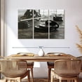 thumbnail image 3 of Elephant Stock Weight Plates And Bar Wall Art - Horizontal Multi Panel Canvas - Gym/sport Rooms Wall Decor - Sports Multi Panel - Brown And Gray Decor - 57" x 36", 3 of 8