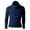 Blue, variant on VJATTWR Men's Long Sleeve Layering Tee, Thin and Soft, Under Jackets and Sweaters Xxxl