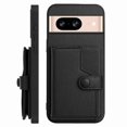 thumbnail image 1 of FOXDOCK Case for Google PIXEL 8 RFID-Blocking Card Holder - Stylish Button Closure Design, 1 of 4