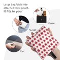 thumbnail image 3 of Custom Kawaii Lotso Huggin Bear Head Pattern Shopping Tote Bags Portable Grocery Shopper Shoulder Bag, 3 of 5