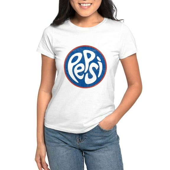 CafePress - Pepsi Women's Classic White T Shirt - Women's Classic T-Shirt