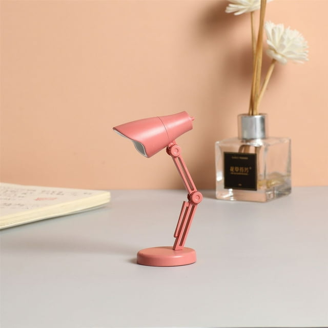 LED Reading Warm Color Desk Lamp Mini Magnetic Folding Book Night Light