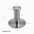 thumbnail image 4 of Wall Mounted Bathroom Hook With Suction Cup Holder Stainless Steel Removable Coat Racks Towel Hook Round Base Robe Hook, 4 of 11