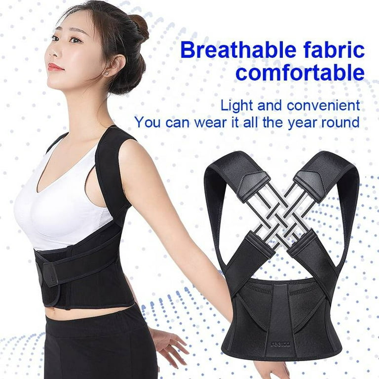 Back Brace for Posture Support ~ Scoliosis Corrector Thoracic Pain Relief 