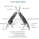 thumbnail image 3 of Alicates multiherramientas 13 en 1, herramientas plegables de acero inoxidable, 3 of 5