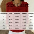 thumbnail image 3 of Long Sleeve Sweaters for Women Shawl Collar Knit Top Casual Loose Pullover Wine XL, 3 of 5