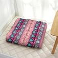 thumbnail image 6 of 22in Boho Meditation Pillow Square, Dutch Velvet Cushion for Yoga, Lounging and Decor Accent, 6 of 7