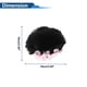 thumbnail image 4 of Accesorios para Casco de Motocicleta Decoración Moño con Encaje Rosa para Casco de Motocicleta Bicicleta Esquí Pegatina de Terciopelo Negro 2 Juegos, 4 of 6