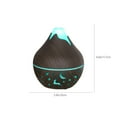 thumbnail image 3 of kkbbma under $5 Wood Grain Essential Oil Diffusers Diffuser Aromatherapy Diffuser with 7 Color Lights, Mist Device Silent Night Light Humidifier for Bedroom Office Kitchen, 3 of 9