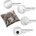 thumbnail image 6 of Designer Throw Pillow Covers for Couch  Pillows Cover with Cheetah Pattern and Luxury Pendant,Farmhouse Decorative Pillowcases for Bed Living Room Outdoor Set of 2, 6 of 7