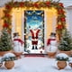 thumbnail image 5 of 35 X 72 Inch Christmas Door Cover Christmas Door Curtain Christmas Day Door And Wall Decoration Festival Party Decoration, 5 of 6