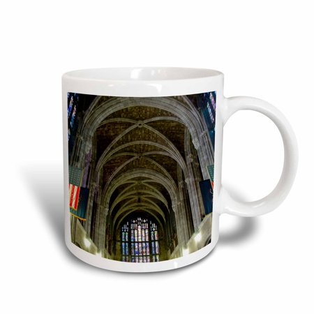 3dRose New York, West Point Academy. Army Military collage, Cadet Chapel, Ceramic Mug, 15-ounce