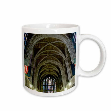 - 3dRose New York, West Point Academy. Army Military collage, Cadet Chapel., Ceramic Mug, 15-ounce