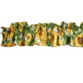 thumbnail image 2 of Sunflowers Print Cotton Curtain Sleeve Topper Window Treatment, 2 of 5