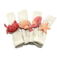 thumbnail image 2 of Global Groove GLG700SS-0X-K4-A Hand-Felted Seashore Napkin Rings, Set of 4, 2 of 3
