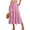 Hot Pink, variant on Women's Long Skirts Flowy High Waist A Line Skirts Summer Pleated Loose Causal Skirts, XL