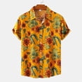 thumbnail image 2 of Camisa hawaiana de verano 2023 para hombre, con estampado de flores en 3D, moda urbana, camisetas de manga corta, camisas florales de playa, camisas holgadas para hombre, 2 of 5
