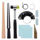 thumbnail image 1 of Kit para Hacer Joyas para Adultos, Herramienta para Dar Forma A Anillos, Fijar Anillos Doblados, Medir el Tamaño de Metal y Reparar, con Mazo para Joyería., 1 of 5