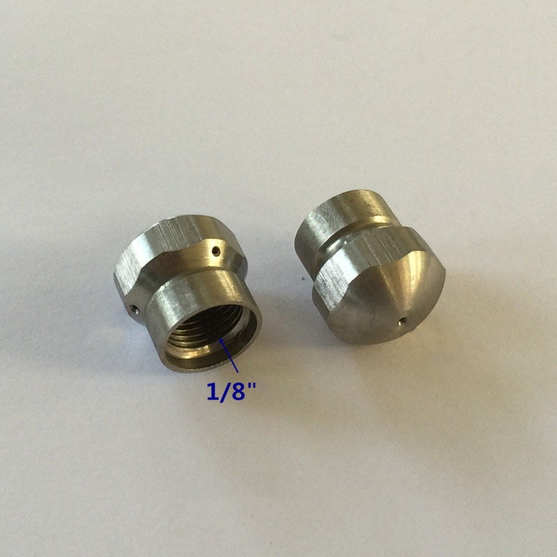Buy Fancy 10Pcs Sewer Jetter Nozzle Kit Stainless Steel Fixed Jetting