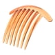 thumbnail image 3 of 2 peines de pelo con moño francés y dientes anchos, peine lateral de sujeción curva, accesorio para el cabello para mujeres y niñas, 3 of 7