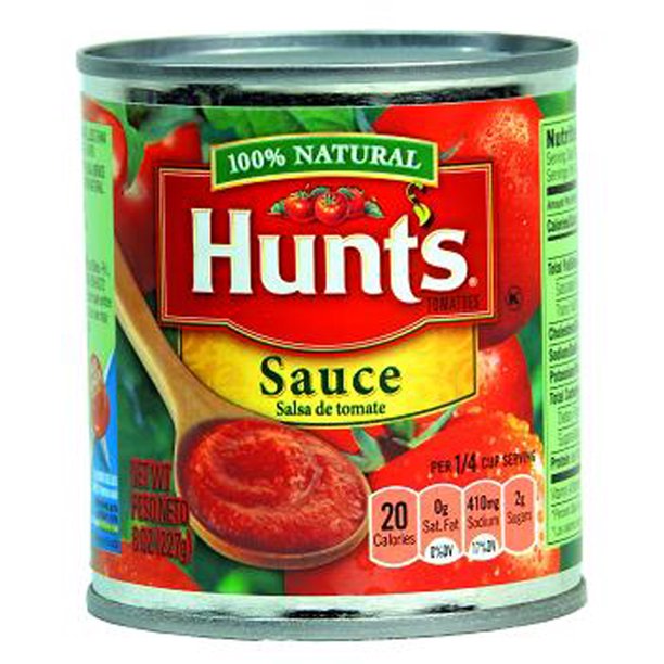 Hunts Tomato Sauce 8 Oz Can 1 count only