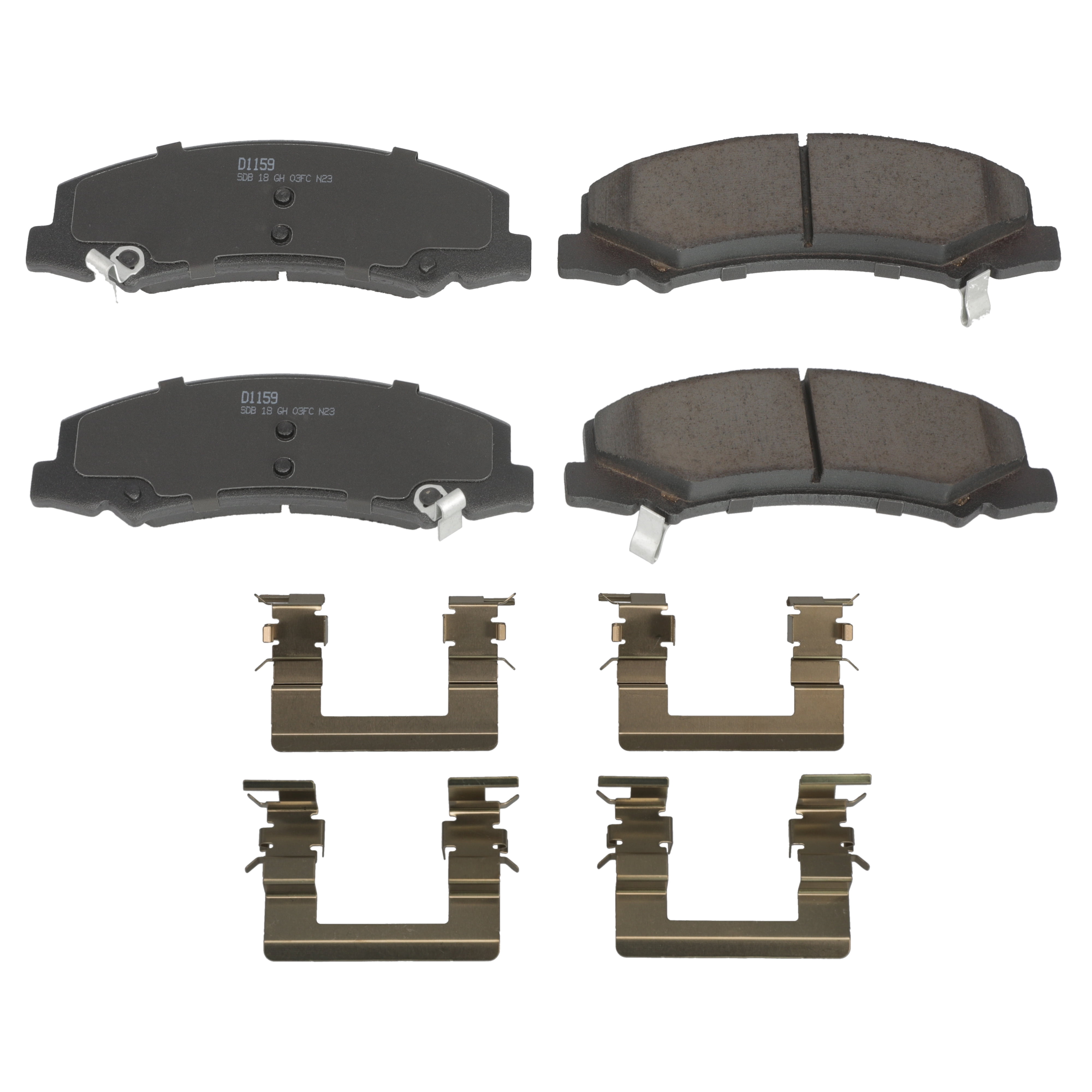 Winstop Brake Pad Set, Front WS.1159.0.C, Chevrolet Impala 2013-2006