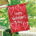 thumbnail image 4 of Briarwood Lane String of Hearts Valentine's Day House Flag, 4 of 4