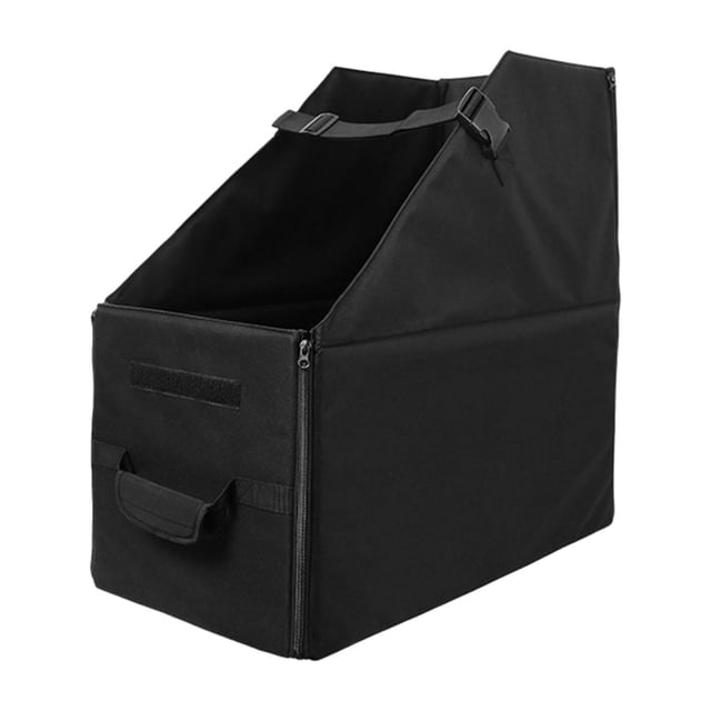 Caja de Almacenamiento Plegable para Bicicletas, Práctica Y Resistente, Hecha de Tela Oxford, para El Transporte en El Asiento Trasero Del Maletero de
