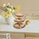 thumbnail image 5 of Soporte rústico de madera para tartas, expositor de postres y cupcakes de varios niveles para bodas, versátil para cupcakes y dulces, 5 of 7